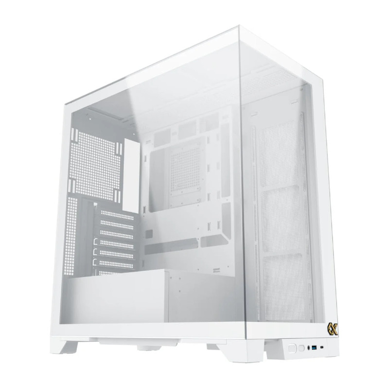 Xigmatek Endorphin Ultra Tempered Glass E-ATX Mid Tower Case - Arctic - صندوق